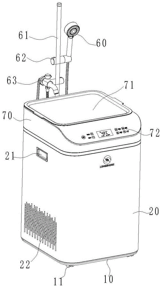 猫牛奶浴洗澡机的制作方法