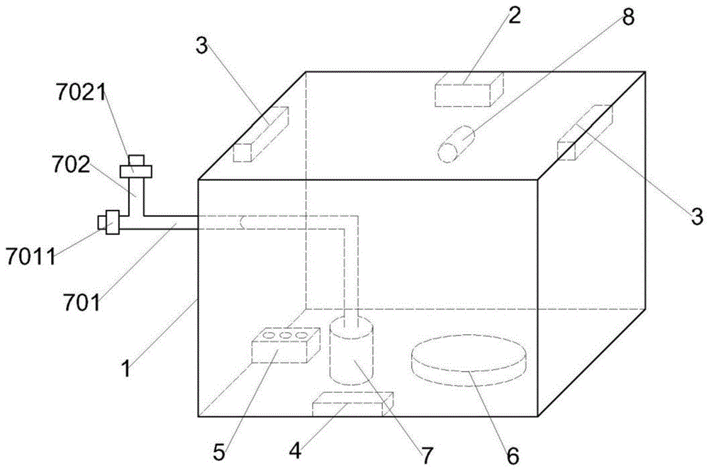 一种红芽芋组培用培养箱的制作方法