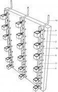 住宅楼外墙绿化建筑结构的制作方法